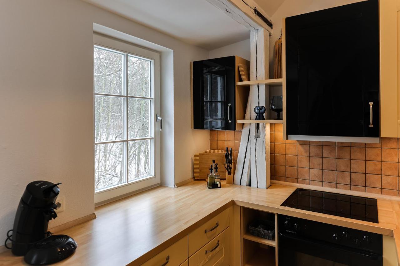 Bohnapartments Steigerwald - Natur In Der Stadt - Vollausstattung - Wlan - Gratis Parkplaetze Erfurt Exterior photo